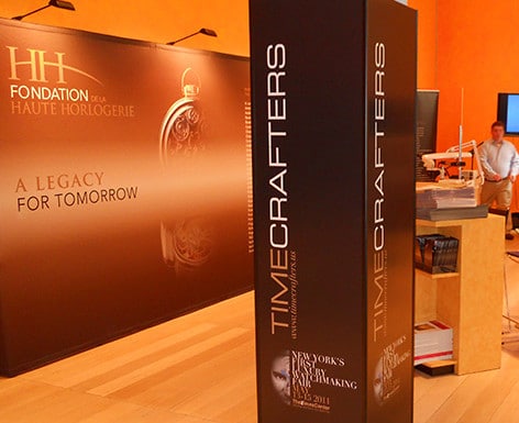 Timecrafters Luxury Watch Show Event Branding