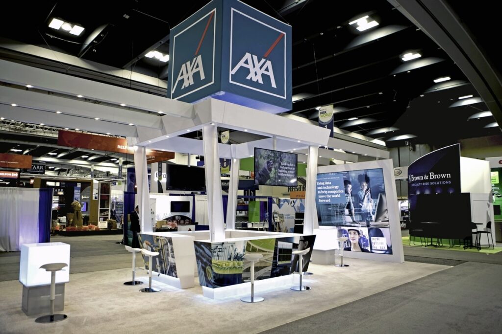 Custom Island exhibit at RIMS