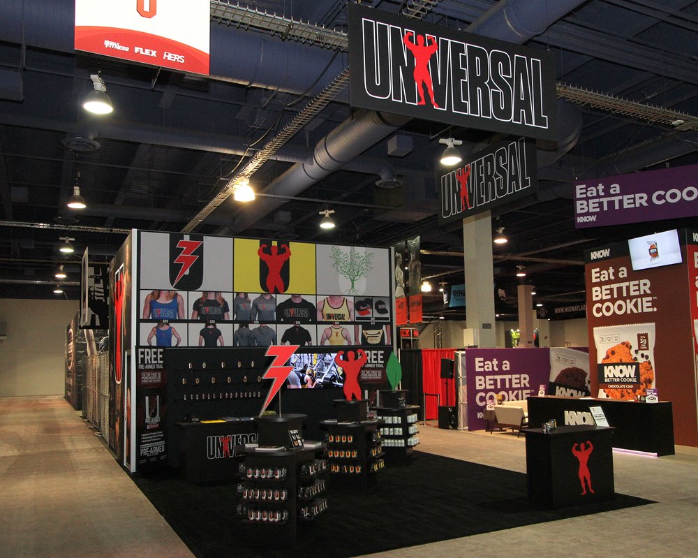 adapting booth design at Olympia Expo
